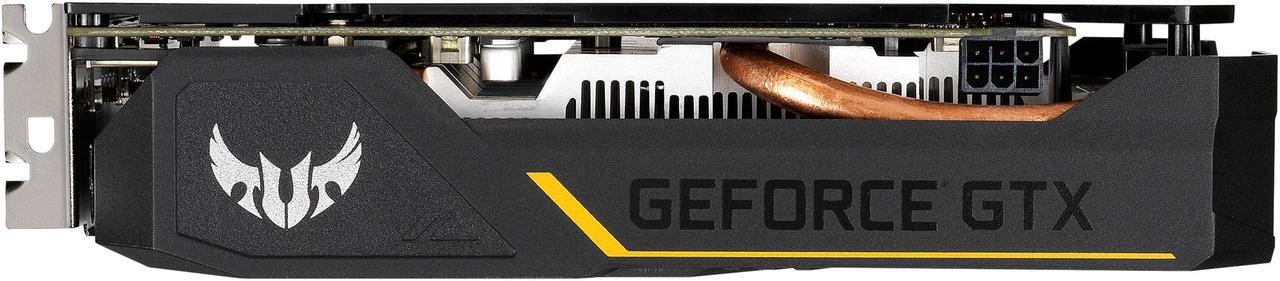 Alt view image 8 of 11 - ASUS TUF Gaming GeForce GTX 1650 OC Edition 4GB GDDR6 PCI Express 3.0 Video Card TUF-GTX1650-O4GD6-P-GAMING