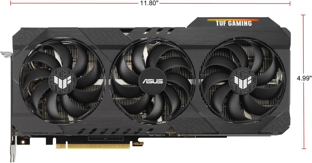 Alt view image 2 of 10 - ASUS TUF Gaming GeForce RTX 3090 TUF-RTX3090-24G-GAMING Video Card