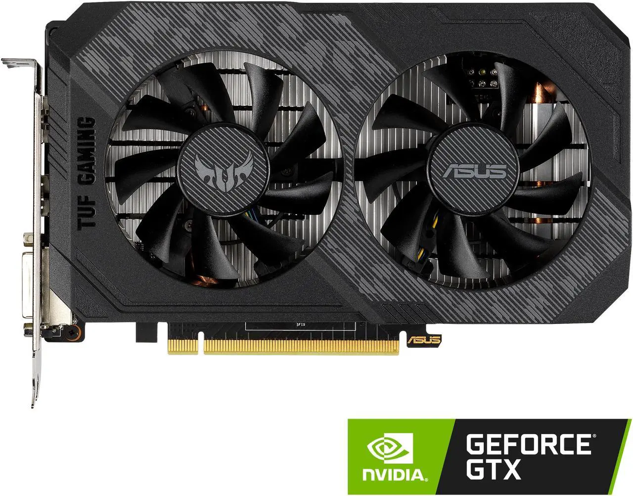 Main image of ASUS TUF Gaming GeForce GTX 1650 4GB GDDR6 PCI Express 3.0 Graphics Card TUF-GTX1650-4GD6-P-GAMING
