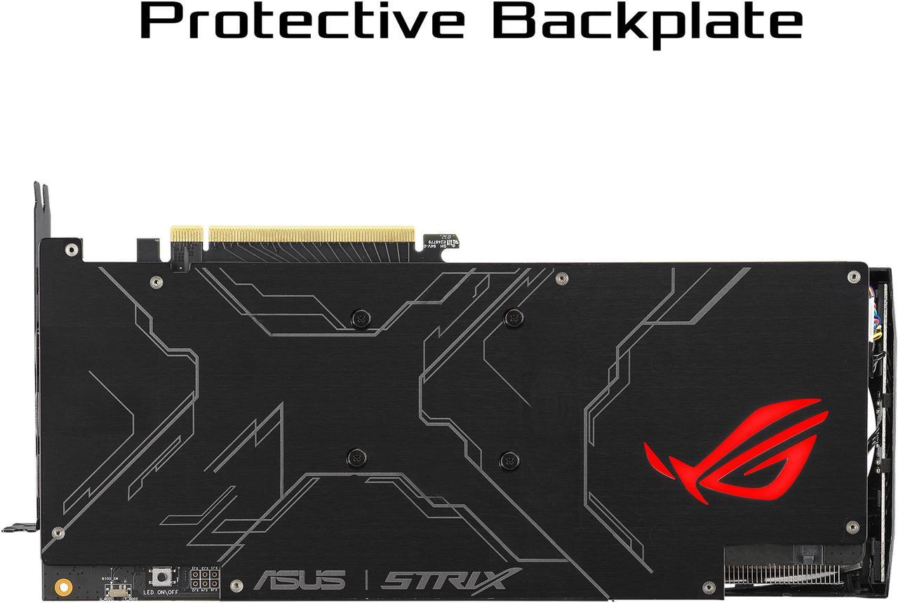 Alt view image 4 of 6 - ASUS ROG STRIX GeForce RTX 2060 6GB GDDR6 PCI Express 3.0 Video Card ROG-STRIX-RTX2060-A6G-EVO-GAMING