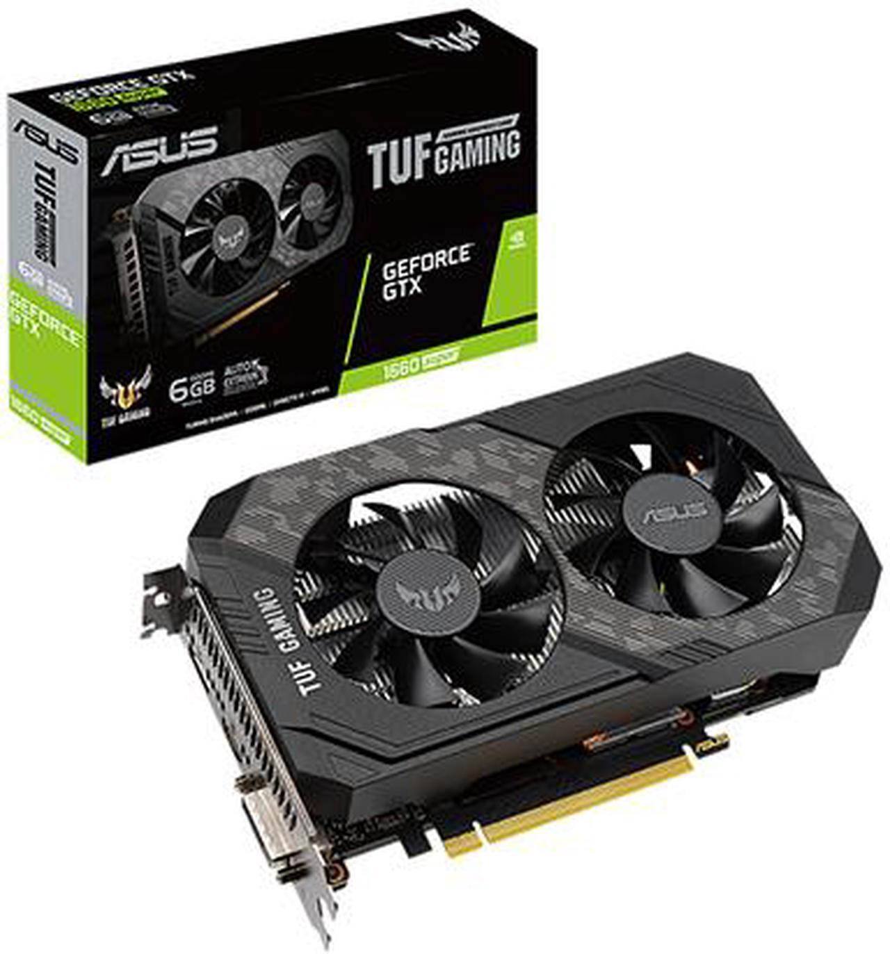 Alt view image 7 of 7 - ASUS TUF Gaming GeForce GTX 1660 SUPER 6GB GDDR6 PCI Express 3.0 Graphics Card TUF-GTX1660S-6G-GAMING