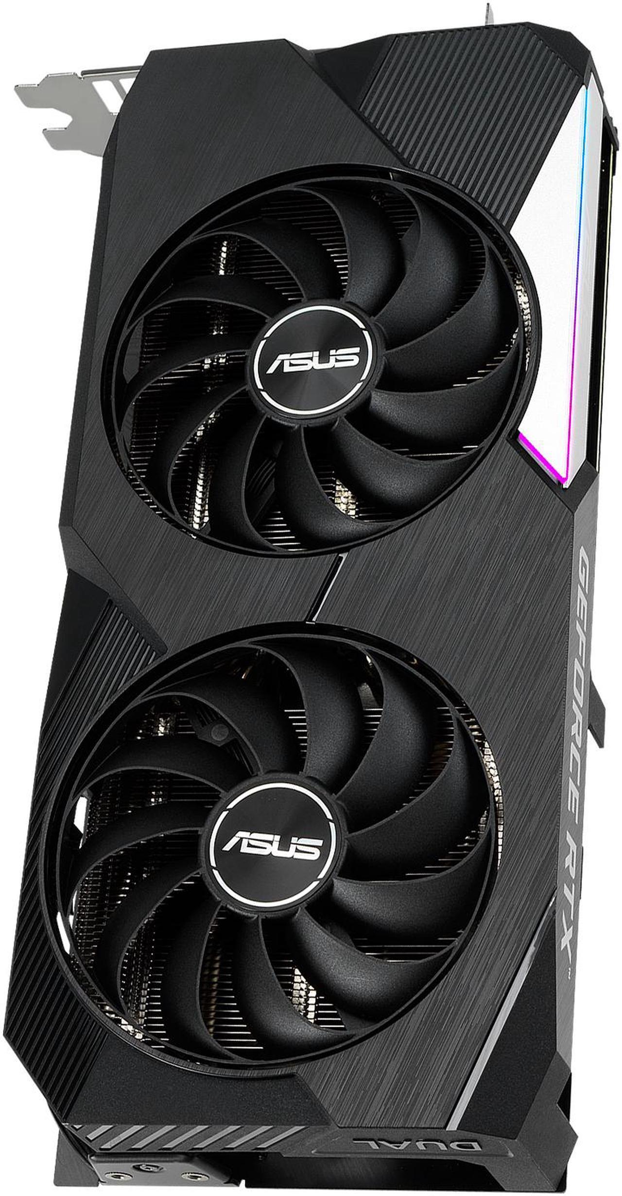 Alt view image 13 of 16 - ASUS Dual GeForce RTX 3060 Ti 8GB GDDR6 PCI Express 4.0 Video Card DUAL-RTX3060TI-O8G