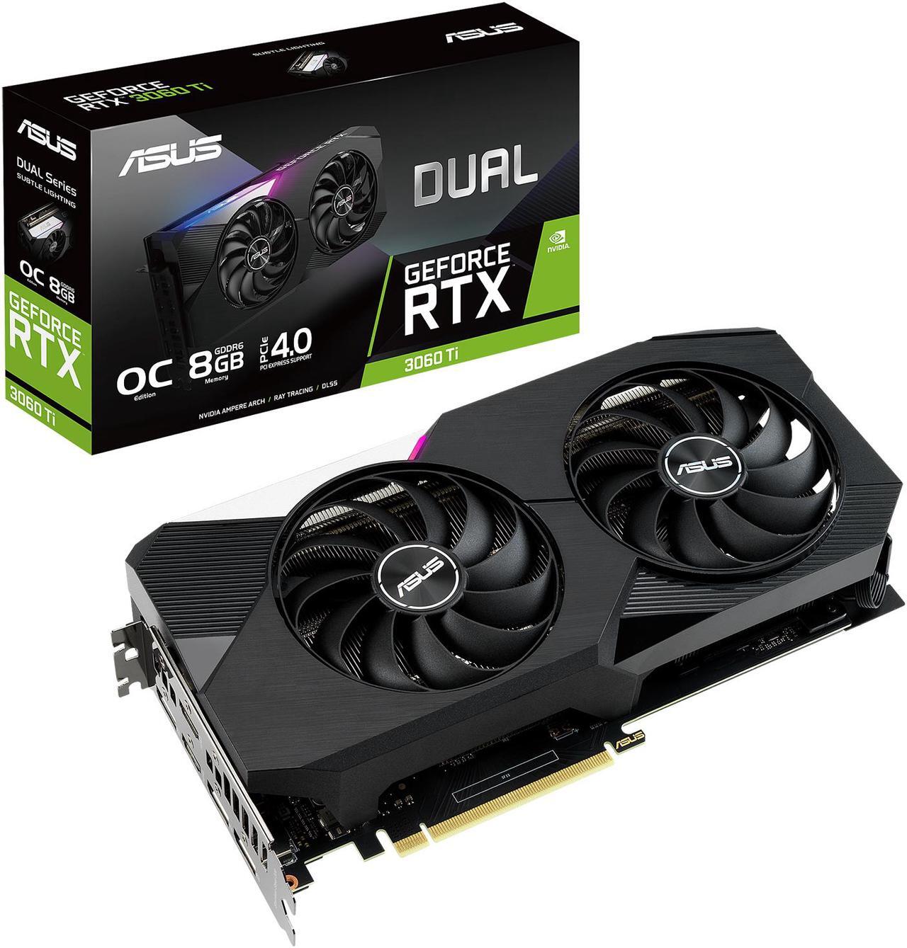 Alt view image 15 of 16 - ASUS Dual GeForce RTX 3060 Ti 8GB GDDR6 PCI Express 4.0 Video Card DUAL-RTX3060TI-O8G