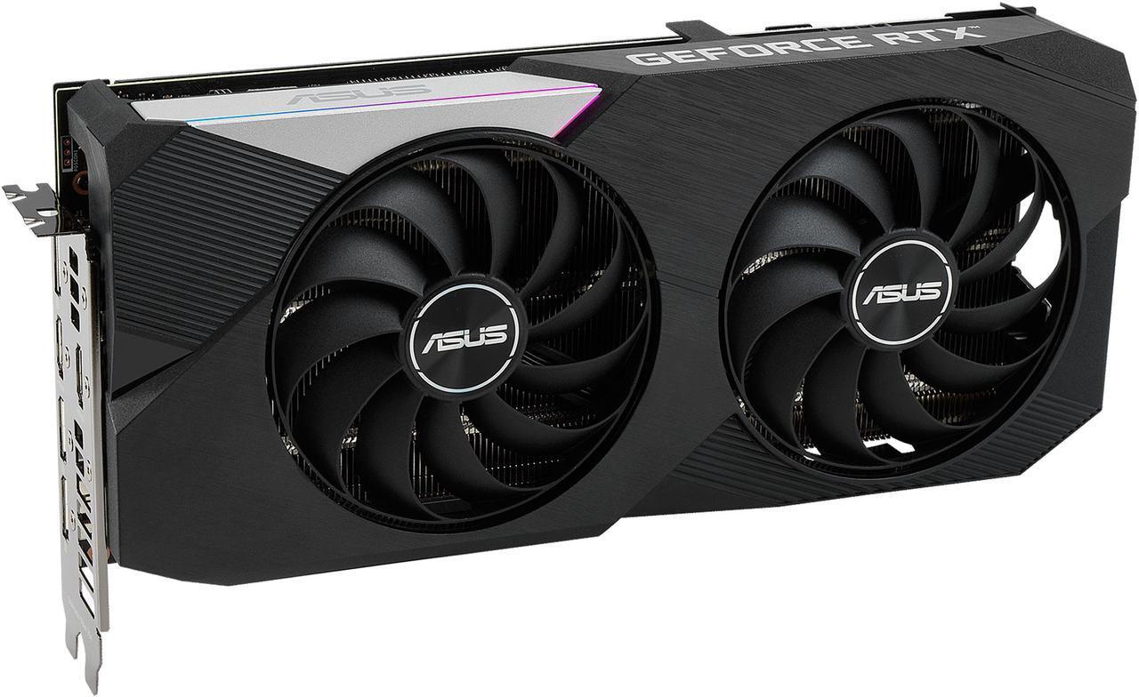 Alt view image 8 of 16 - ASUS Dual GeForce RTX 3060 Ti 8GB GDDR6 PCI Express 4.0 Video Card DUAL-RTX3060TI-O8G