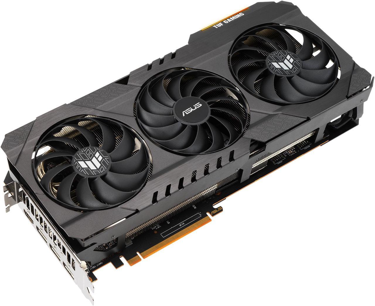 Alt view image 3 of 17 - ASUS TUF Gaming Radeon RX 6800 XT 16GB GDDR6 PCI Express 4.0 CrossFireX Support Graphics Card TUF-RX6800XT-O16G-GAMING