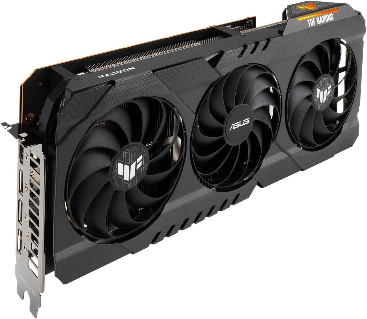 Alt view image 7 of 17 - ASUS TUF Gaming Radeon RX 6800 XT 16GB GDDR6 PCI Express 4.0 CrossFireX Support Graphics Card TUF-RX6800XT-O16G-GAMING