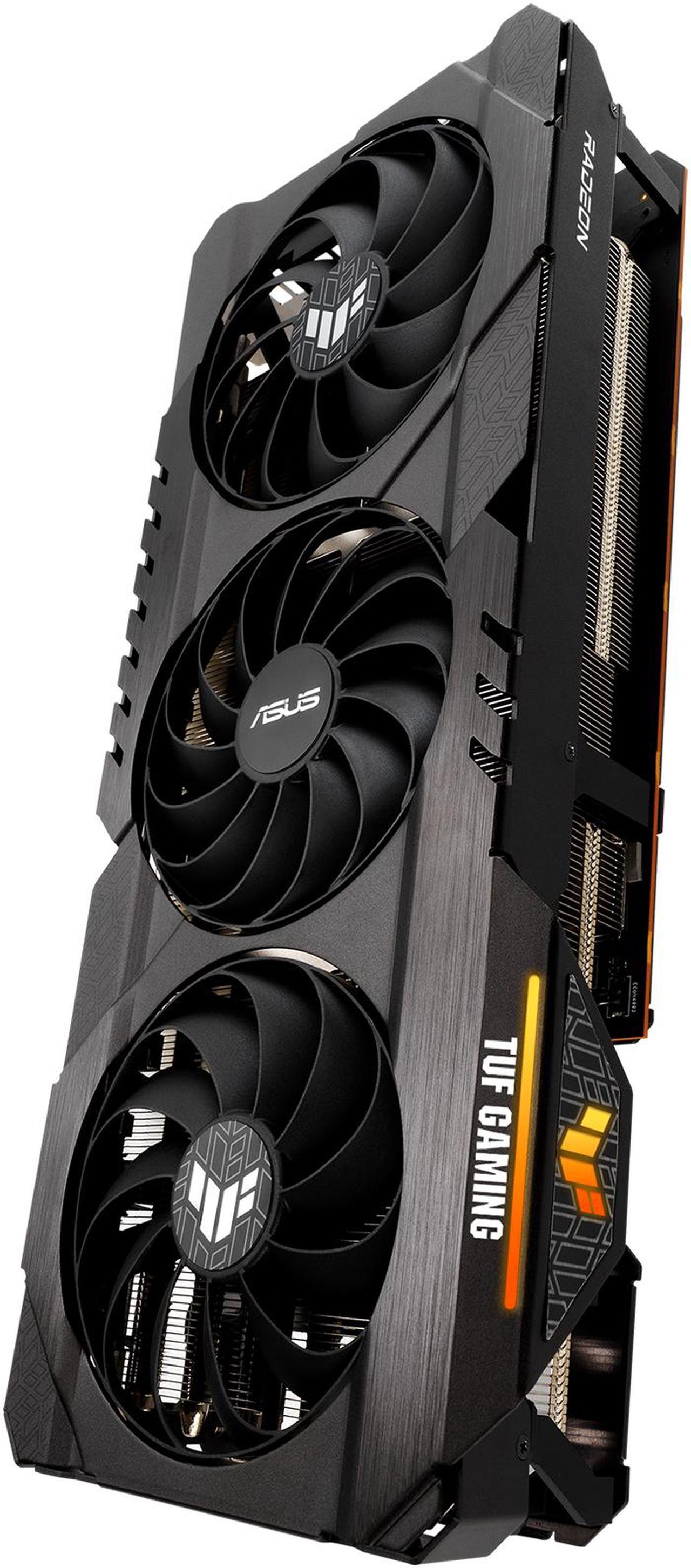 Alt view image 9 of 17 - ASUS TUF Gaming Radeon RX 6800 XT 16GB GDDR6 PCI Express 4.0 CrossFireX Support Graphics Card TUF-RX6800XT-O16G-GAMING