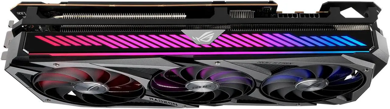 Alt view image 4 of 13 - ASUS ROG STRIX Radeon RX 6800 16GB GDDR6 PCI Express 4.0 CrossFireX Support Graphics Card ROG-STRIX-RX6800-O16G-GAMING