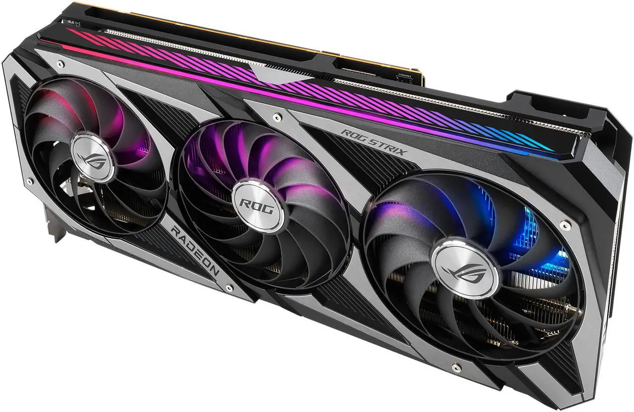 Alt view image 7 of 13 - ASUS ROG STRIX Radeon RX 6800 16GB GDDR6 PCI Express 4.0 CrossFireX Support Graphics Card ROG-STRIX-RX6800-O16G-GAMING