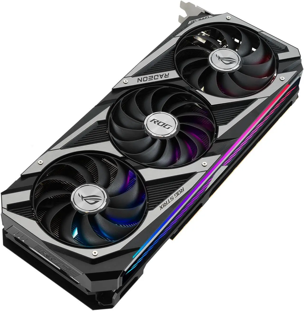 Alt view image 9 of 13 - ASUS ROG STRIX Radeon RX 6800 16GB GDDR6 PCI Express 4.0 CrossFireX Support Graphics Card ROG-STRIX-RX6800-O16G-GAMING