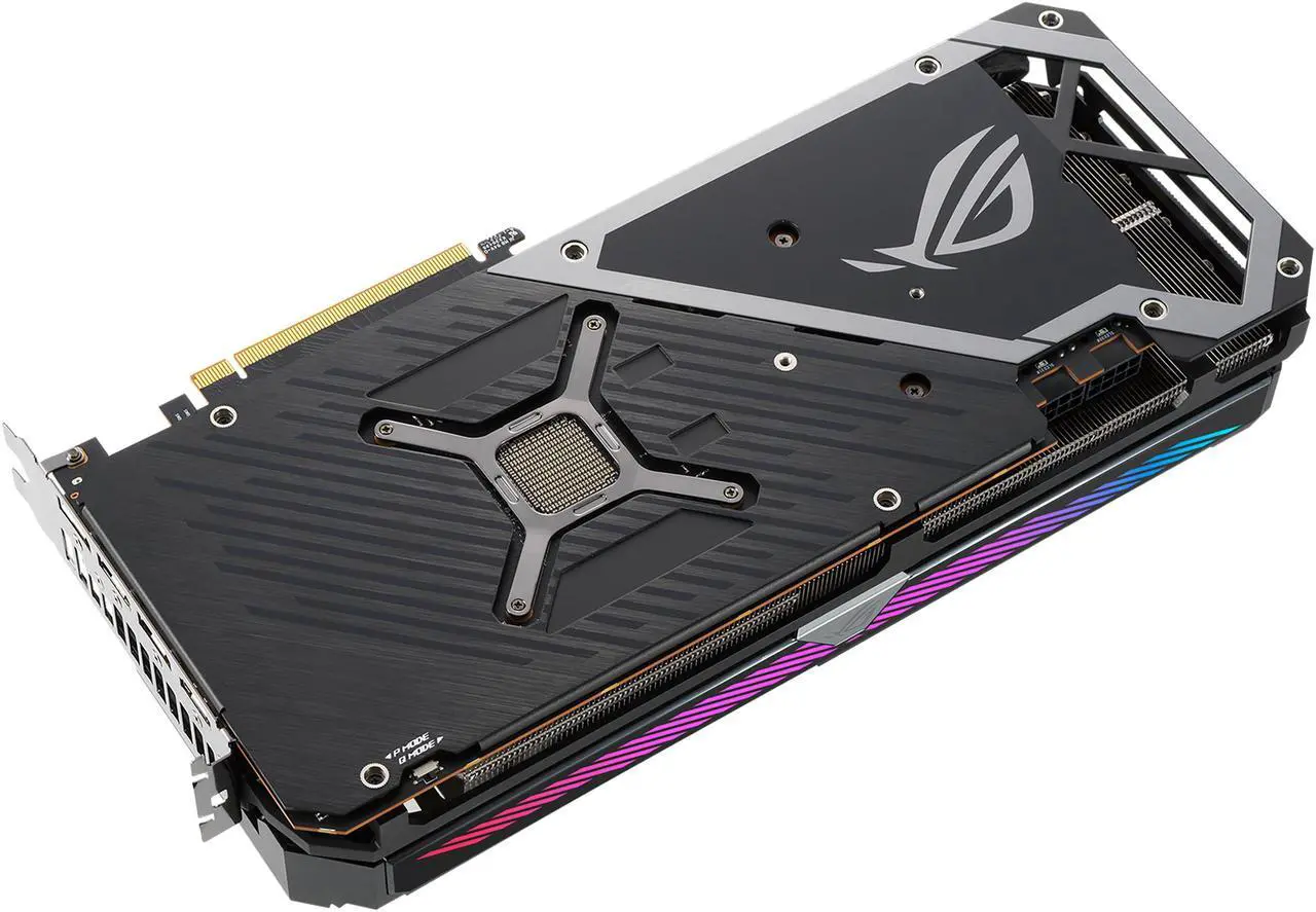Alt view image 11 of 13 - ASUS ROG STRIX Radeon RX 6800 16GB GDDR6 PCI Express 4.0 CrossFireX Support Graphics Card ROG-STRIX-RX6800-O16G-GAMING