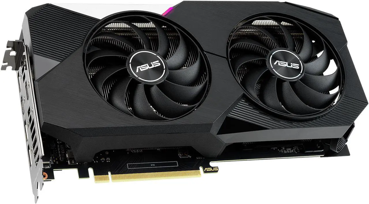 Alt view image 6 of 12 - ASUS Dual GeForce RTX 3060 Ti 8GB GDDR6 PCI Express 4.0 Graphics Card DUAL-RTX3060TI-8G