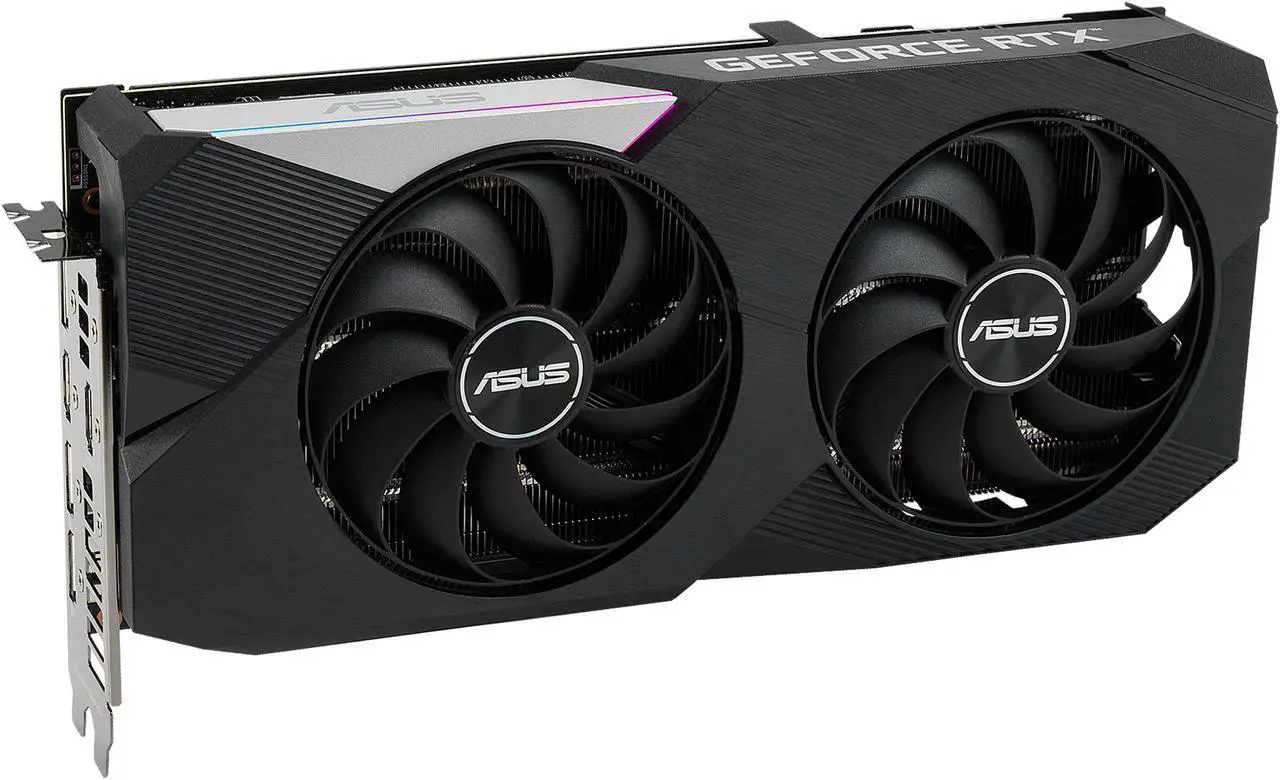 Alt view image 5 of 12 - ASUS Dual GeForce RTX 3060 Ti 8GB GDDR6 PCI Express 4.0 Graphics Card DUAL-RTX3060TI-8G