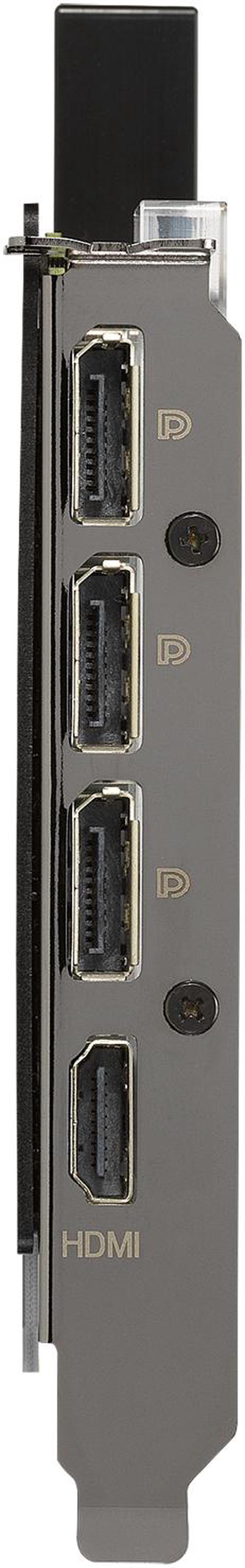 Alt view image 5 of 18 - ASUS EKWB GeForce RTX 3080 10GB GDDR6X (PCIe 4.0, 10GB GDDR6X Memory, HDMI 2.1, DisplayPort 1.4a, Auto-Extreme Technology, Protective Backplate, Single-slot Design, and EK Water Block), RTX3080-10G-EK