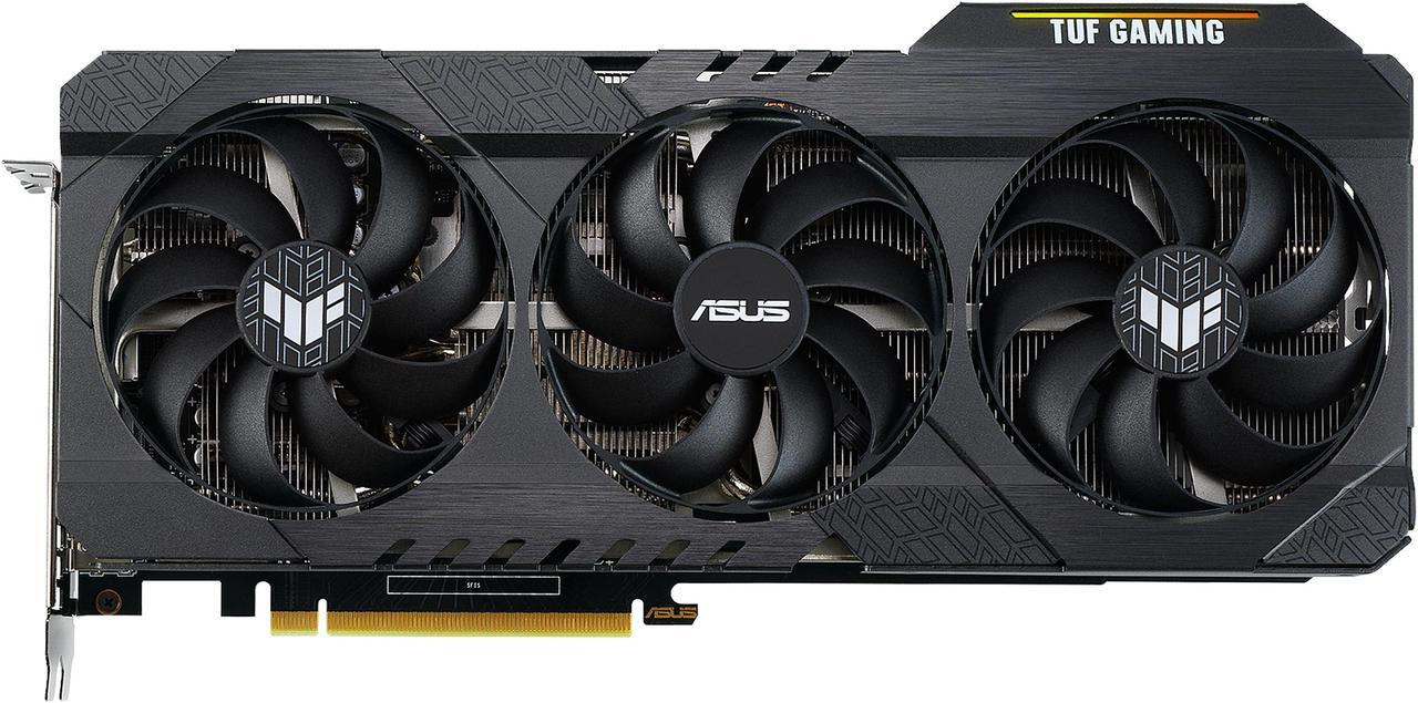 Main image of ASUS TUF Gaming GeForce RTX 3060 12GB GDDR6 PCI Express 4.0 Graphics Card TUF-RTX3060-O12G-GAMING