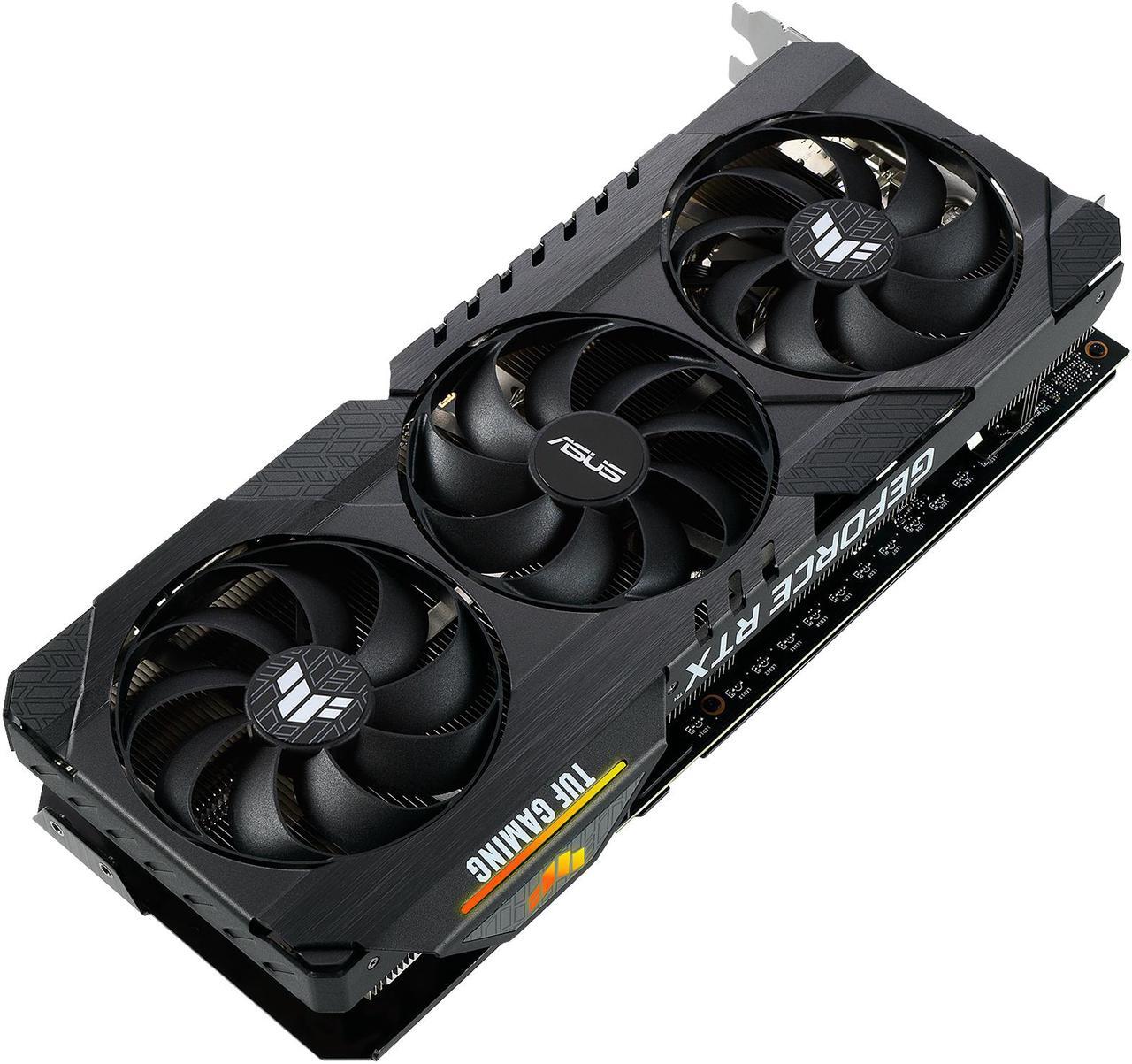 Alt view image 7 of 11 - ASUS TUF Gaming GeForce RTX 3060 12GB GDDR6 PCI Express 4.0 Graphics Card TUF-RTX3060-O12G-GAMING