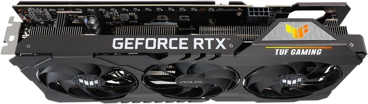 Alt view image 8 of 11 - ASUS TUF Gaming GeForce RTX 3060 12GB GDDR6 PCI Express 4.0 Graphics Card TUF-RTX3060-O12G-GAMING
