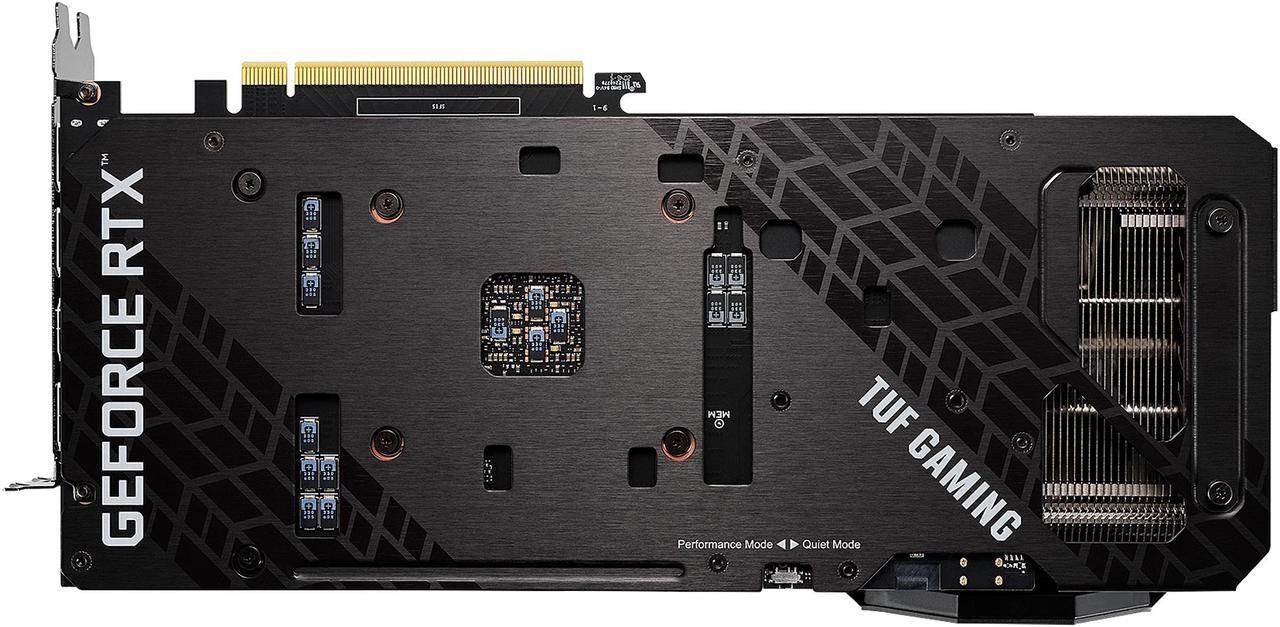 Alt view image 9 of 11 - ASUS TUF Gaming GeForce RTX 3060 12GB GDDR6 PCI Express 4.0 Graphics Card TUF-RTX3060-O12G-GAMING