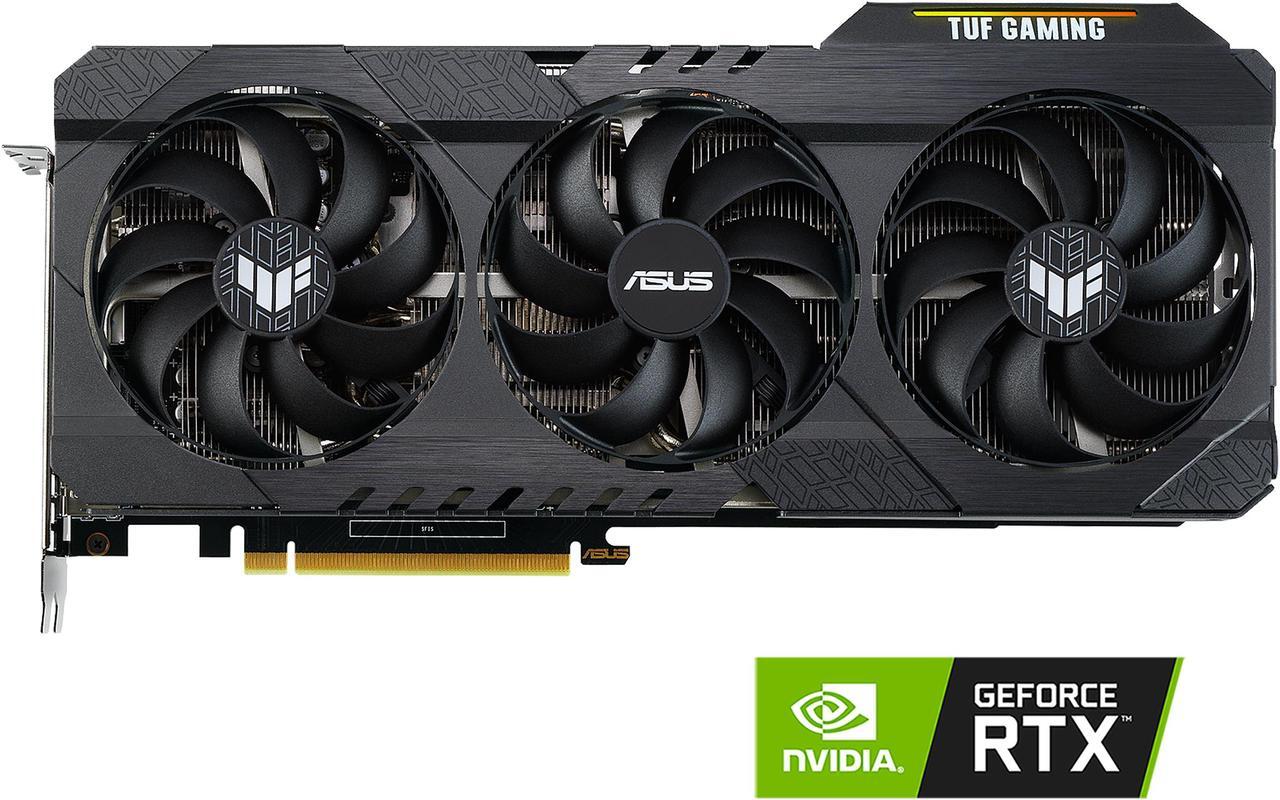 Alt view image 2 of 11 - ASUS TUF Gaming GeForce RTX 3060 12GB GDDR6 PCI Express 4.0 Graphics Card TUF-RTX3060-O12G-GAMING
