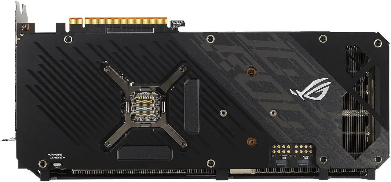 Alt view image 13 of 15 - ASUS ROG STRIX Radeon RX 6700 XT OC Edition Gaming Graphics Card (AMD RDNA 2, PCIe 4.0, 12GB GDDR6, HDMI 2.1, DisplayPort 1.4a, Axial-tech Fan Design, 2.9-slot, Super Alloy Power II, GPU Tweak II) - ROG-STRIX-RX6700XT-O12G-GAMING