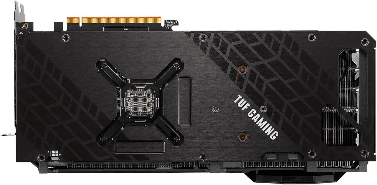 Alt view image 15 of 17 - ASUS TUF Gaming Radeon RX 6700 XT OC Edition Graphics Card (AMD RDNA 2, PCIe 4.0, 12GB GDDR6, HDMI 2.1, DisplayPort 1.4a, Dual Ball Fan Bearings, All-aluminum Shroud, Reinforced Frame, GPU Tweak II) - TUF-RX6700XT-O12G-GAMING