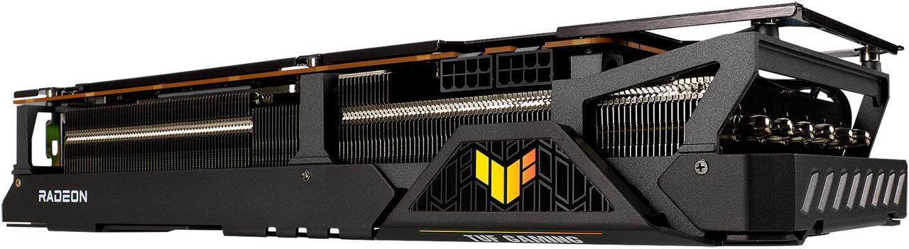 Alt view image 10 of 17 - ASUS TUF Gaming Radeon RX 6700 XT OC Edition Graphics Card (AMD RDNA 2, PCIe 4.0, 12GB GDDR6, HDMI 2.1, DisplayPort 1.4a, Dual Ball Fan Bearings, All-aluminum Shroud, Reinforced Frame, GPU Tweak II) - TUF-RX6700XT-O12G-GAMING