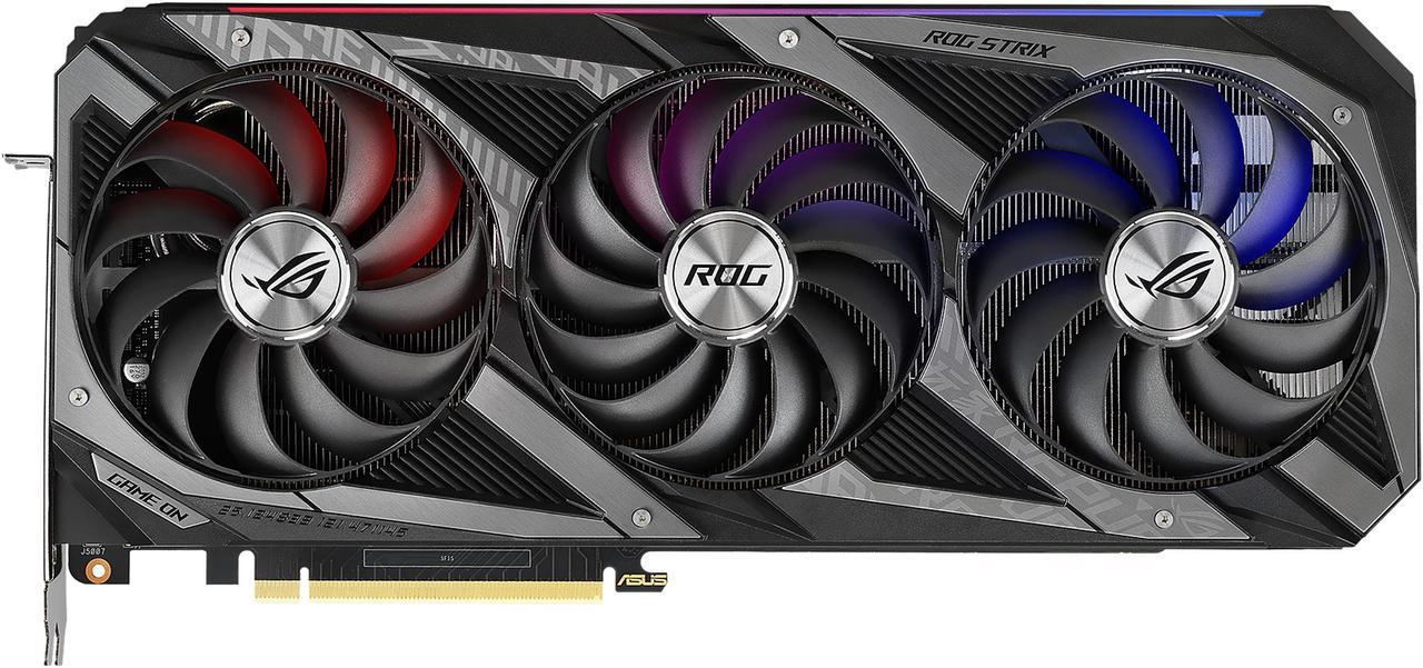 ASUS ROG Strix GeForce RTX 3070 Ti 8GB GDDR6X PCI Express 4.0 Video Card ROG-STRIX-RTX3070TI-O8G-GAMING