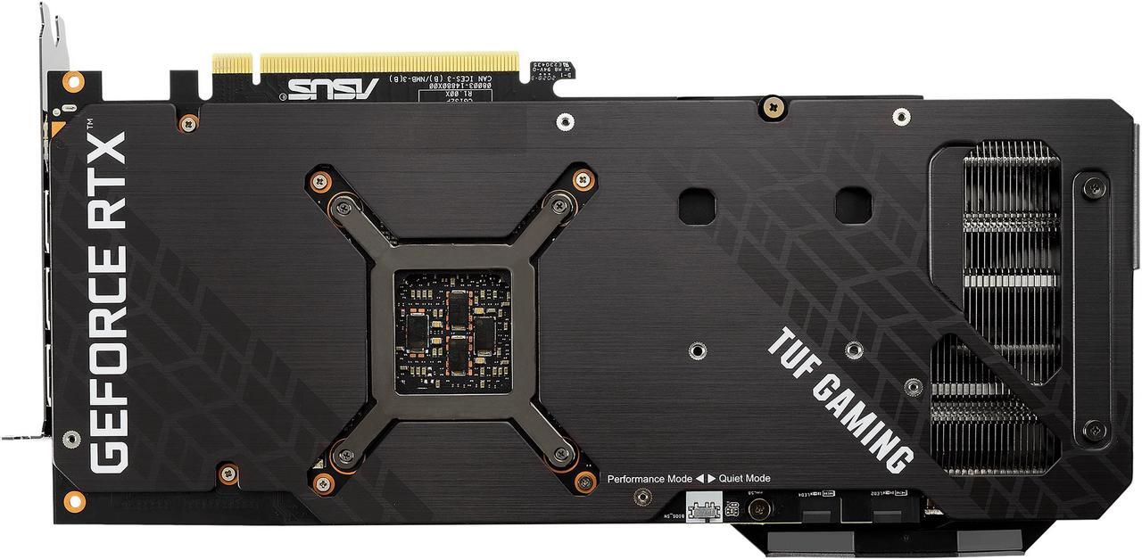 Alt view image 12 of 14 - ASUS TUF Gaming GeForce RTX 3070 Ti 8GB GDDR6X PCI Express 4.0 Graphics Card TUF-RTX3070TI-O8G-GAMING