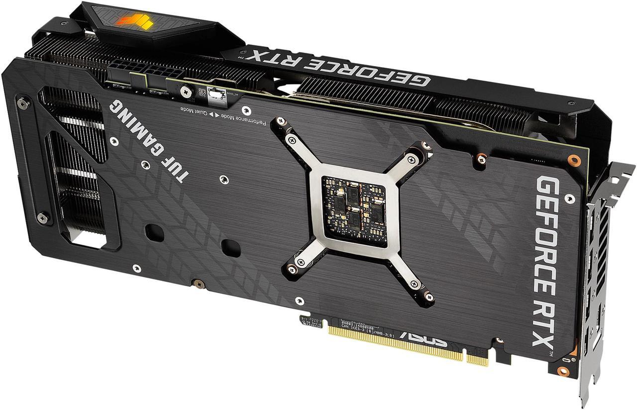 Alt view image 11 of 14 - ASUS TUF Gaming GeForce RTX 3070 Ti 8GB GDDR6X PCI Express 4.0 Graphics Card TUF-RTX3070TI-O8G-GAMING