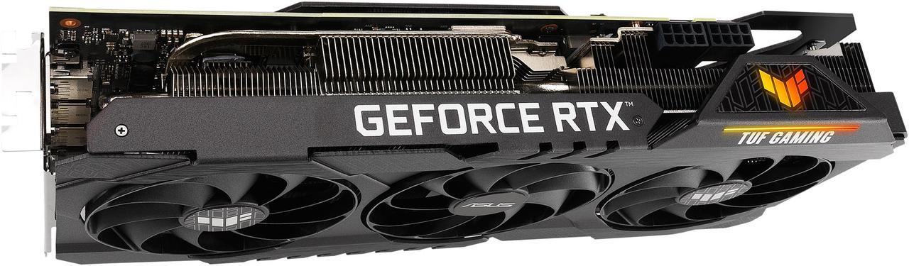 Alt view image 10 of 14 - ASUS TUF Gaming GeForce RTX 3070 Ti 8GB GDDR6X PCI Express 4.0 Graphics Card TUF-RTX3070TI-O8G-GAMING