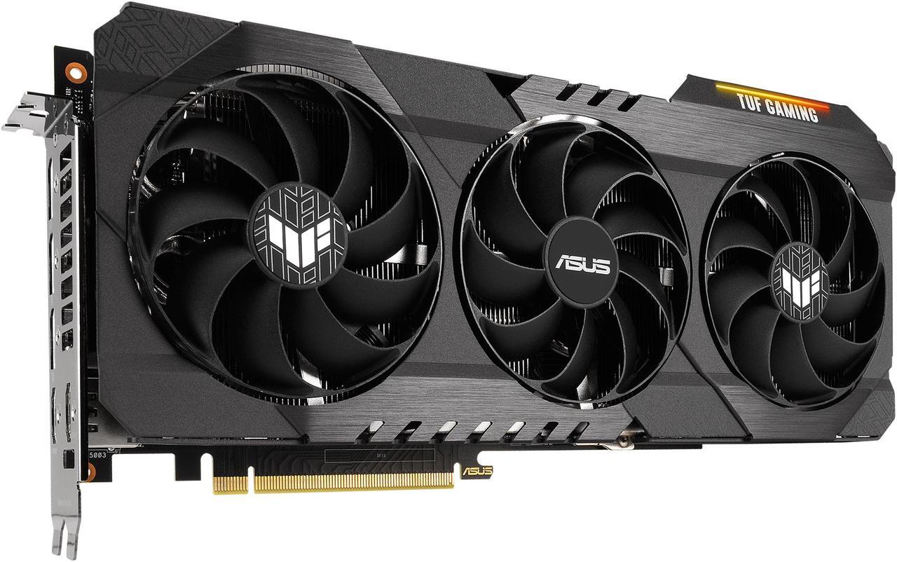 Alt view image 4 of 14 - ASUS TUF Gaming GeForce RTX 3070 Ti 8GB GDDR6X PCI Express 4.0 Graphics Card TUF-RTX3070TI-O8G-GAMING