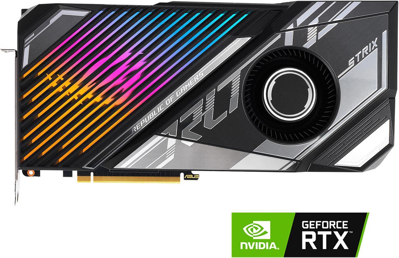 ASUS ROG STRIX GeForce RTX 3080 Ti 12GB GDDR6X PCI Express 4.0 x16 Video Card ROG-STRIX-LC-RTX3080TI-O12G-GAMING