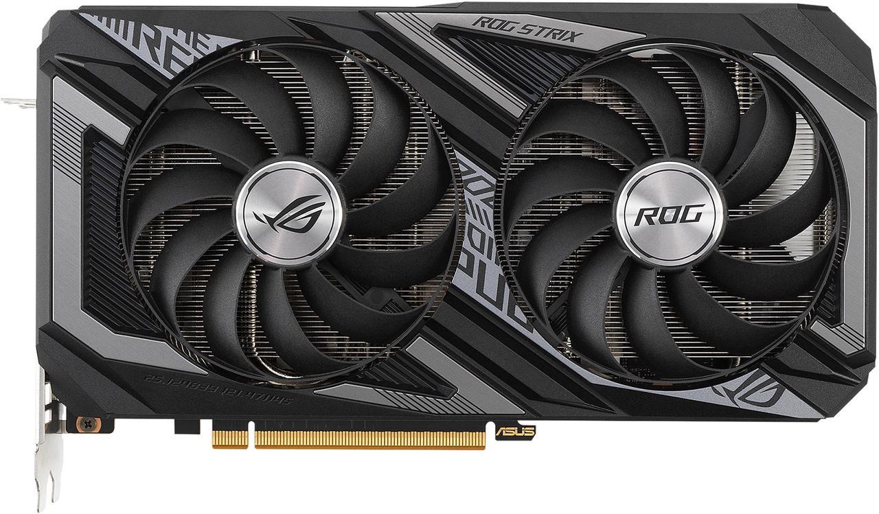 ASUS ROG STRIX Radeon RX 6600 XT 8GB GDDR6 PCI Express 4.0 CrossFireX Support ATX Video Card ROG-STRIX-RX6600XT-O8G-GAMING