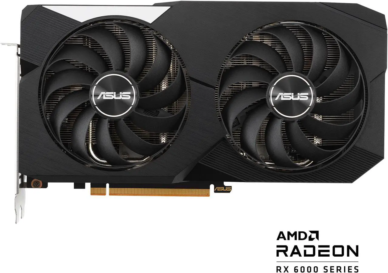 Main image of ASUS Dual Radeon RX 6600 XT 8GB GDDR6 PCI Express 4.0 CrossFireX Support ATX Graphics Card DUAL-RX6600XT-O8G