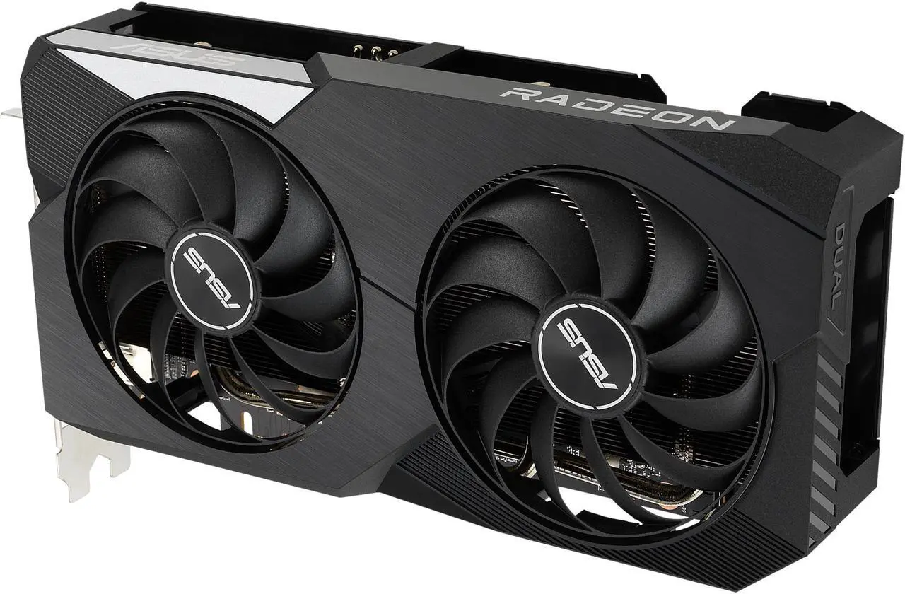 Alt view image 7 of 11 - ASUS Dual Radeon RX 6600 XT 8GB GDDR6 PCI Express 4.0 CrossFireX Support ATX Graphics Card DUAL-RX6600XT-O8G
