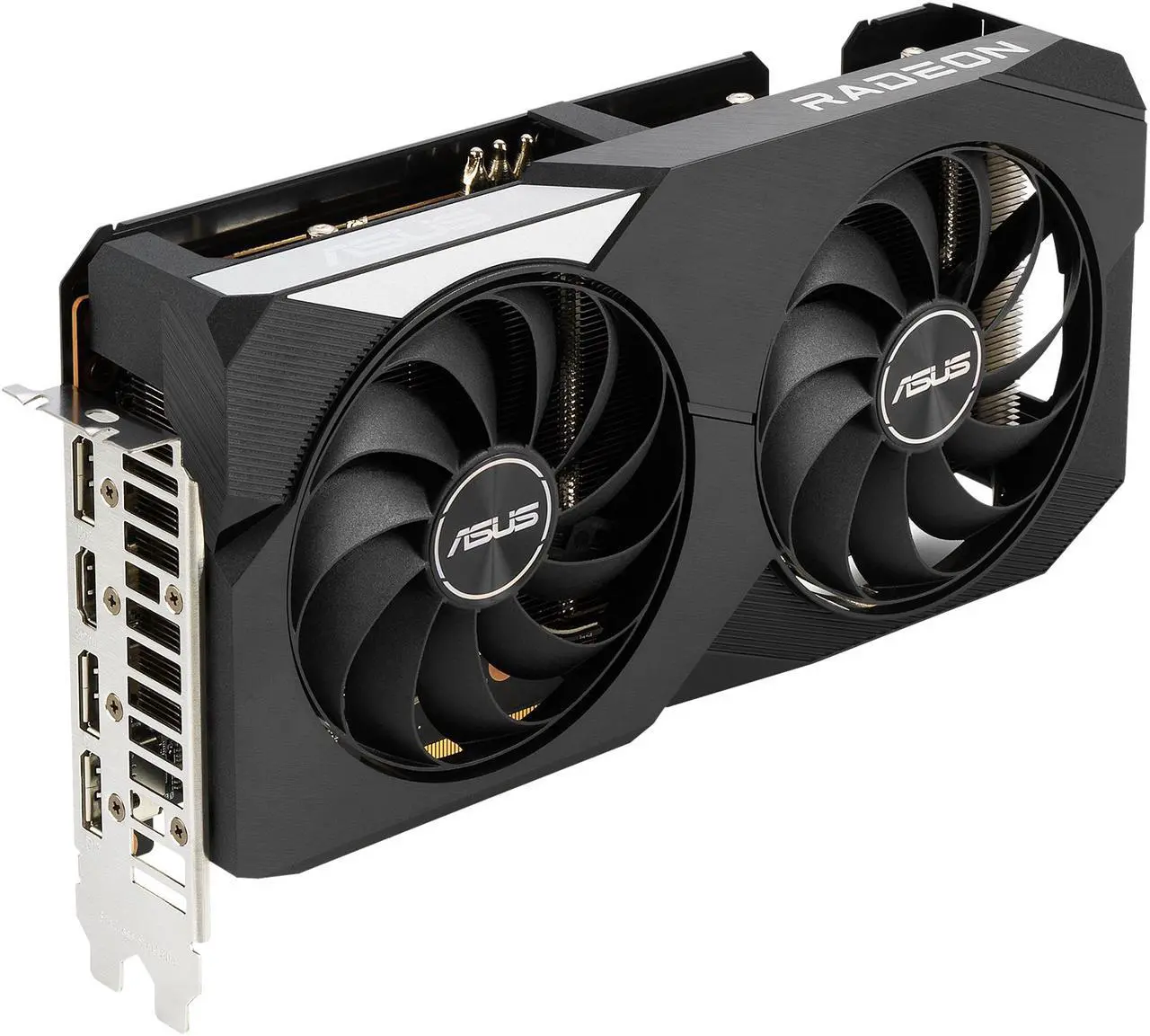 Alt view image 4 of 11 - ASUS Dual Radeon RX 6600 XT 8GB GDDR6 PCI Express 4.0 CrossFireX Support ATX Graphics Card DUAL-RX6600XT-O8G