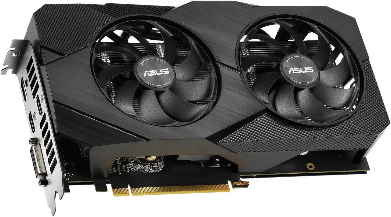 Alt view image 6 of 13 - ASUS Dual GeForce RTX 2060 EVO OC Edition Graphics Card (PCIe 3.0, 12GB GDDR6, HDMI, DisplayPort, DVI-D, Axial-tech Fan, 0dB Technology, Auto-Extreme) DUAL-RTX2060-O12G-EVO