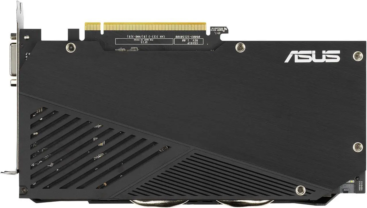 Alt view image 11 of 13 - ASUS Dual GeForce RTX 2060 EVO OC Edition Graphics Card (PCIe 3.0, 12GB GDDR6, HDMI, DisplayPort, DVI-D, Axial-tech Fan, 0dB Technology, Auto-Extreme) DUAL-RTX2060-O12G-EVO