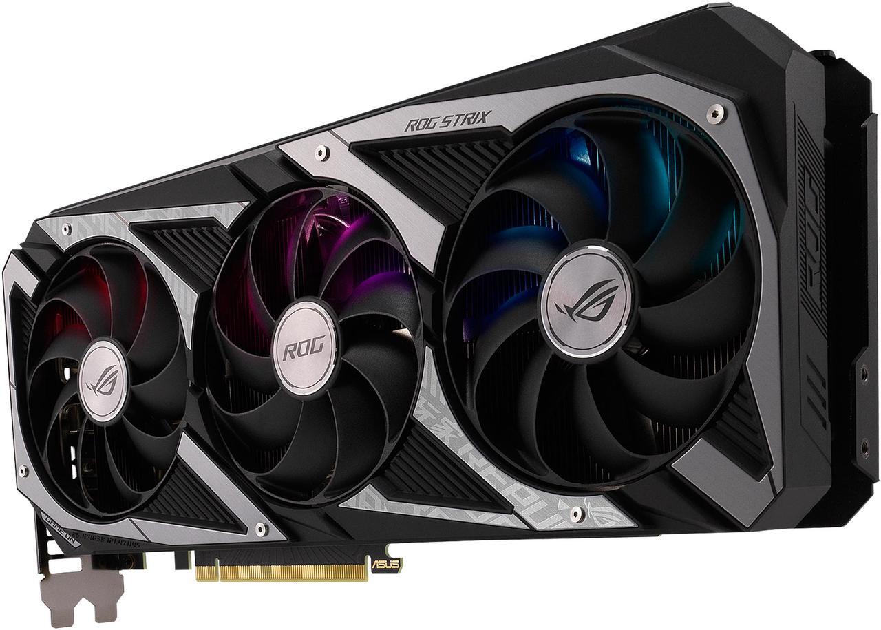 Alt view image 10 of 17 - ASUS ROG Strix GeForce RTX 3050 8GB GDDR6 PCI Express 4.0 Graphics Card ROG-STRIX-RTX3050-O8G-GAMING