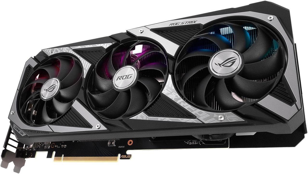 Alt view image 11 of 17 - ASUS ROG Strix GeForce RTX 3050 8GB GDDR6 PCI Express 4.0 Graphics Card ROG-STRIX-RTX3050-O8G-GAMING