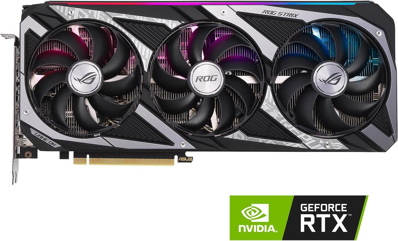 Main image of ASUS ROG Strix GeForce RTX 3050 8GB GDDR6 PCI Express 4.0 Graphics Card ROG-STRIX-RTX3050-O8G-GAMING