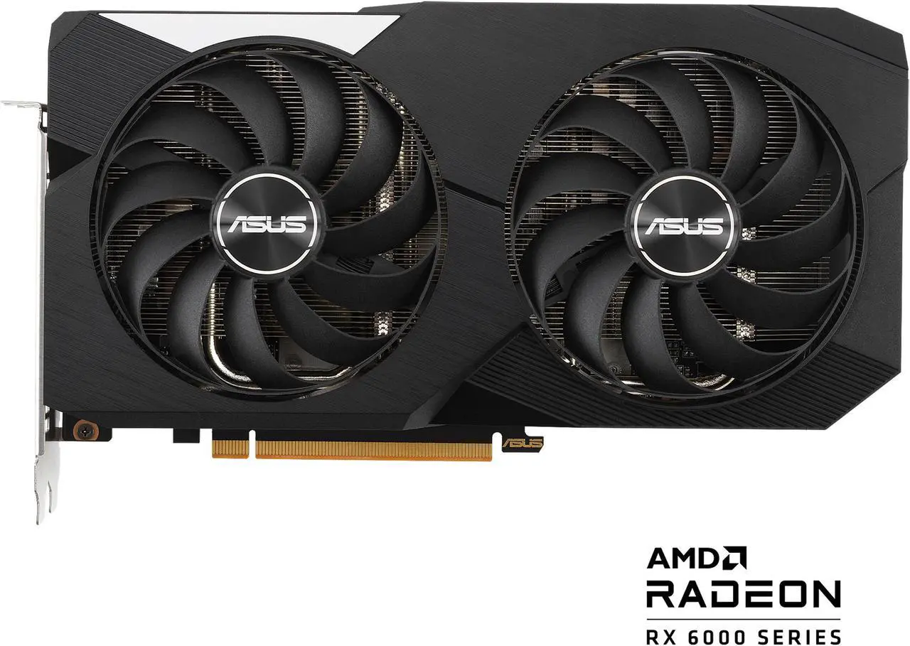 Alt view image 2 of 5 - ASUS Dual AMD Radeon RX 6650 XT OC Edition 8GB GDDR6 Gaming Graphics Card (AMD RNDA 2, PCIe 4.0, 8GB GDDR6 Memory, HDMI 2.1, DisplayPort 1.4a, Axial-tech Fan Design, 0dB Technology)