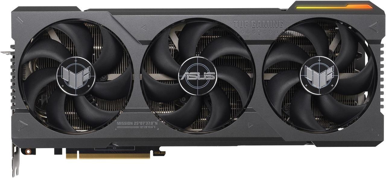 ASUS TUF Gaming GeForce RTX 4090 OC Edition Gaming Graphics Card (PCIe 4.0, 24GB GDDR6X, HDMI 2.1a, DisplayPort 1.4a) TUF-RTX4090-O24G-GAMING