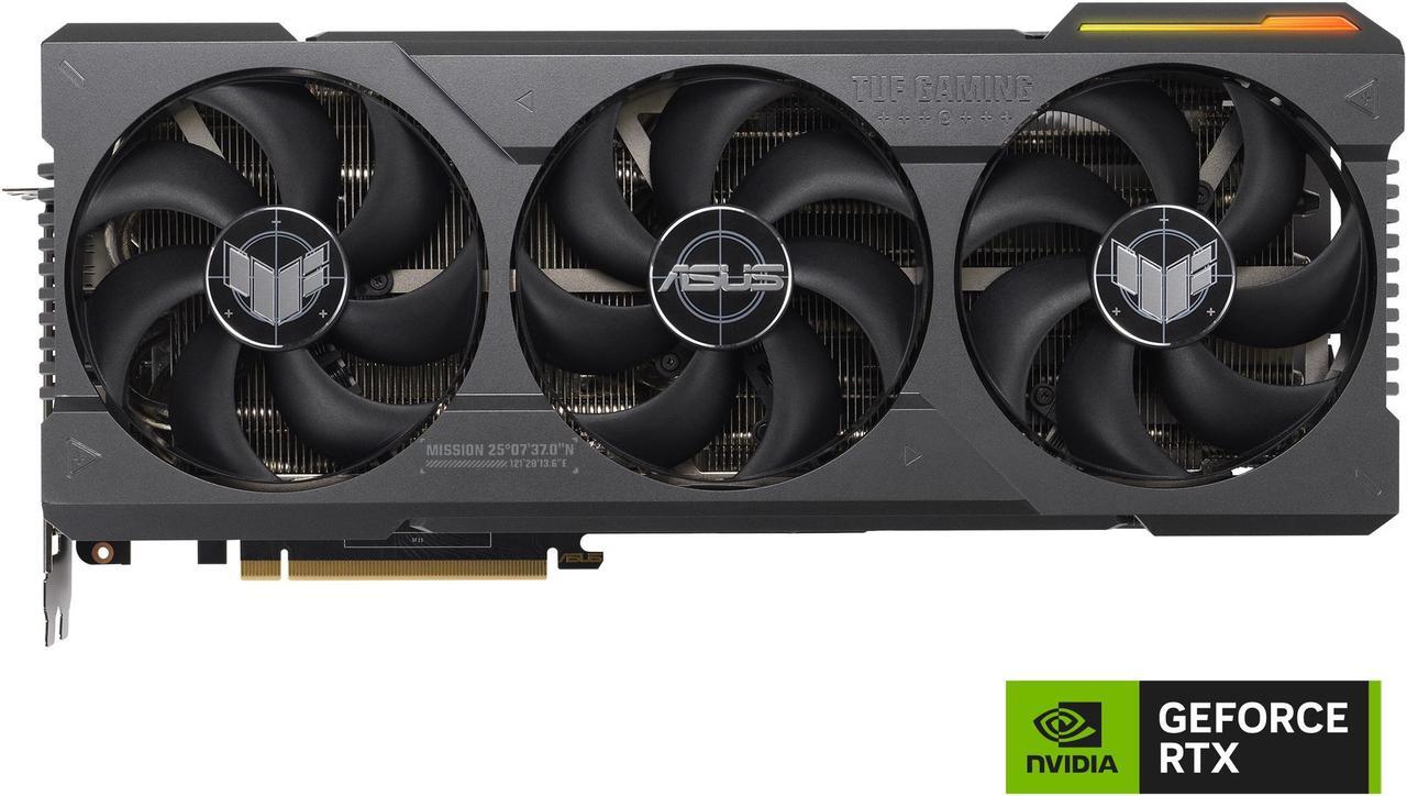 Alt view image 3 of 8 - ASUS TUF Gaming GeForce RTX 4090 Gaming Graphics Card (PCIe 4.0, 24GB GDDR6X, HDMI 2.1a, DisplayPort 1.4a) TUF-RTX4090-24G-GAMING