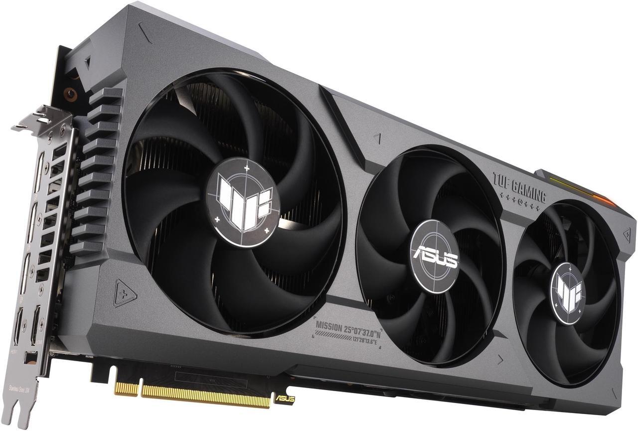 Alt view image 7 of 8 - ASUS TUF Gaming GeForce RTX 4090 Gaming Graphics Card (PCIe 4.0, 24GB GDDR6X, HDMI 2.1a, DisplayPort 1.4a) TUF-RTX4090-24G-GAMING