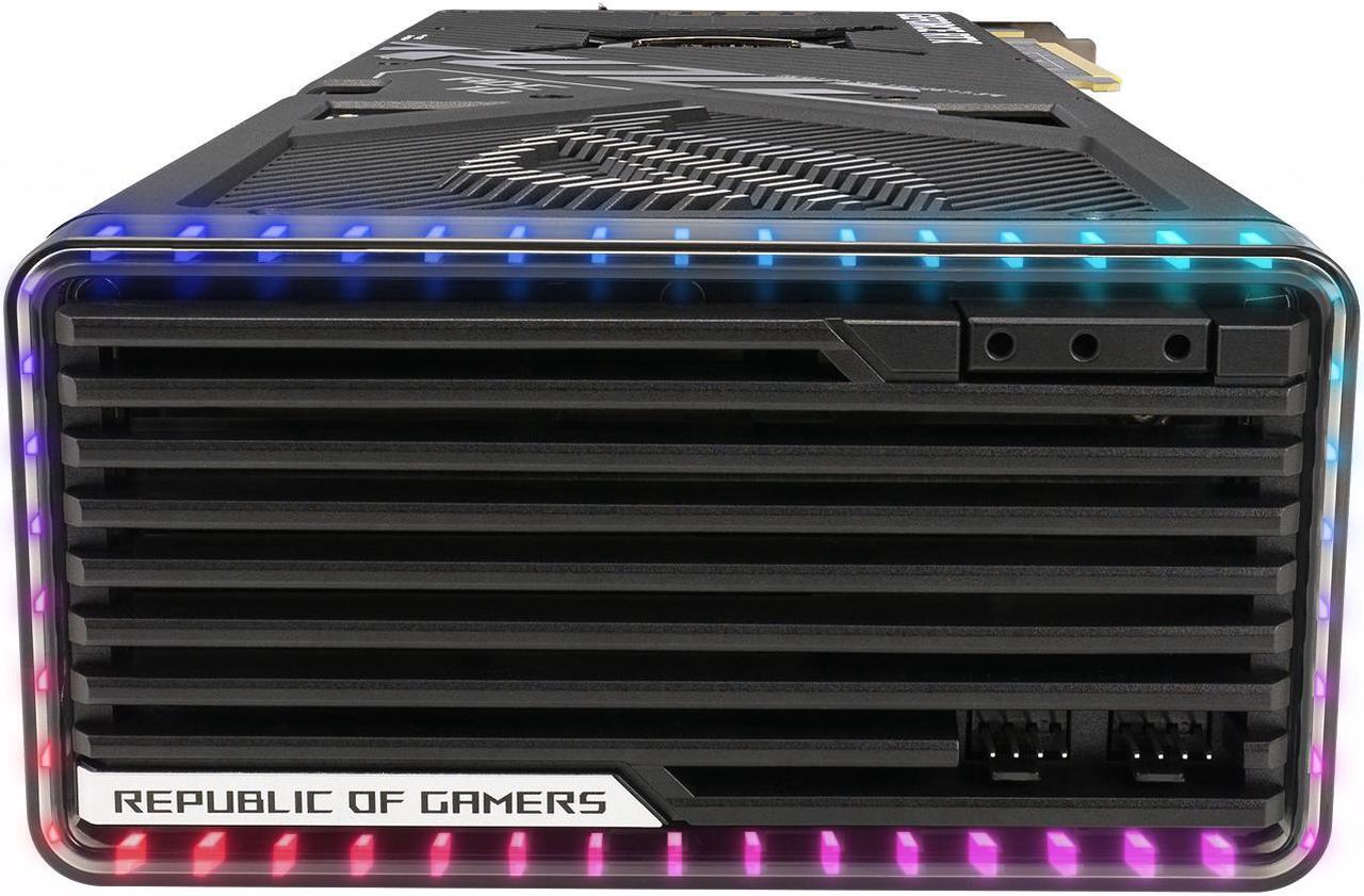 Alt view image 9 of 20 - ASUS ROG Strix GeForce RTX 4080 OC Edition Gaming Graphics Card (PCIe 4.0, 16GB GDDR6X, HDMI 2.1a, DisplayPort 1.4a) ROG-STRIX-RTX4080-O16G-GAMING