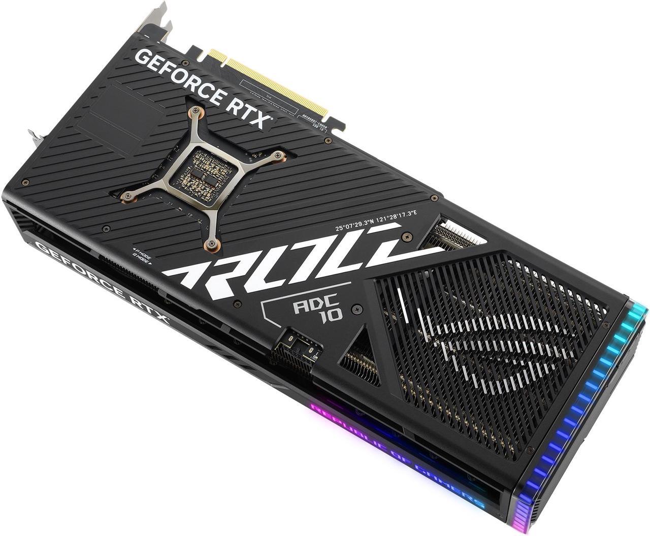 Alt view image 14 of 20 - ASUS ROG Strix GeForce RTX 4080 OC Edition Gaming Graphics Card (PCIe 4.0, 16GB GDDR6X, HDMI 2.1a, DisplayPort 1.4a) ROG-STRIX-RTX4080-O16G-GAMING
