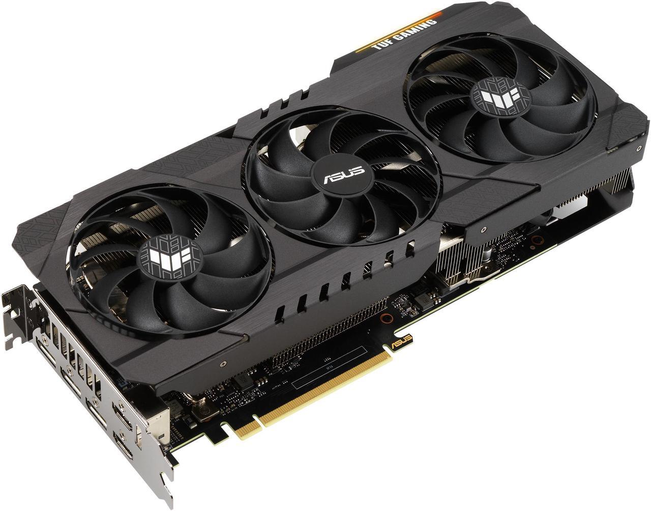 Alt view image 4 of 12 - ASUS TUF Gaming NVIDIA GeForce RTX 3070 Ti V2 Graphics Card (PCIe 4.0, 8GB GDDR6X, HDMI 2.1, DisplayPort 1.4a, Military-grade Certification, GPU Tweak III) TUF-RTX3070TI-8G-V2-GAMING