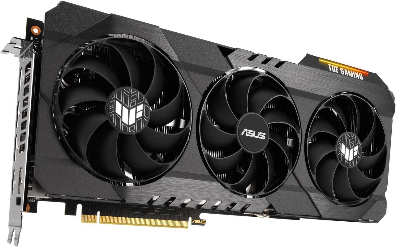 Alt view image 8 of 12 - ASUS TUF Gaming NVIDIA GeForce RTX 3070 Ti V2 Graphics Card (PCIe 4.0, 8GB GDDR6X, HDMI 2.1, DisplayPort 1.4a, Military-grade Certification, GPU Tweak III) TUF-RTX3070TI-8G-V2-GAMING