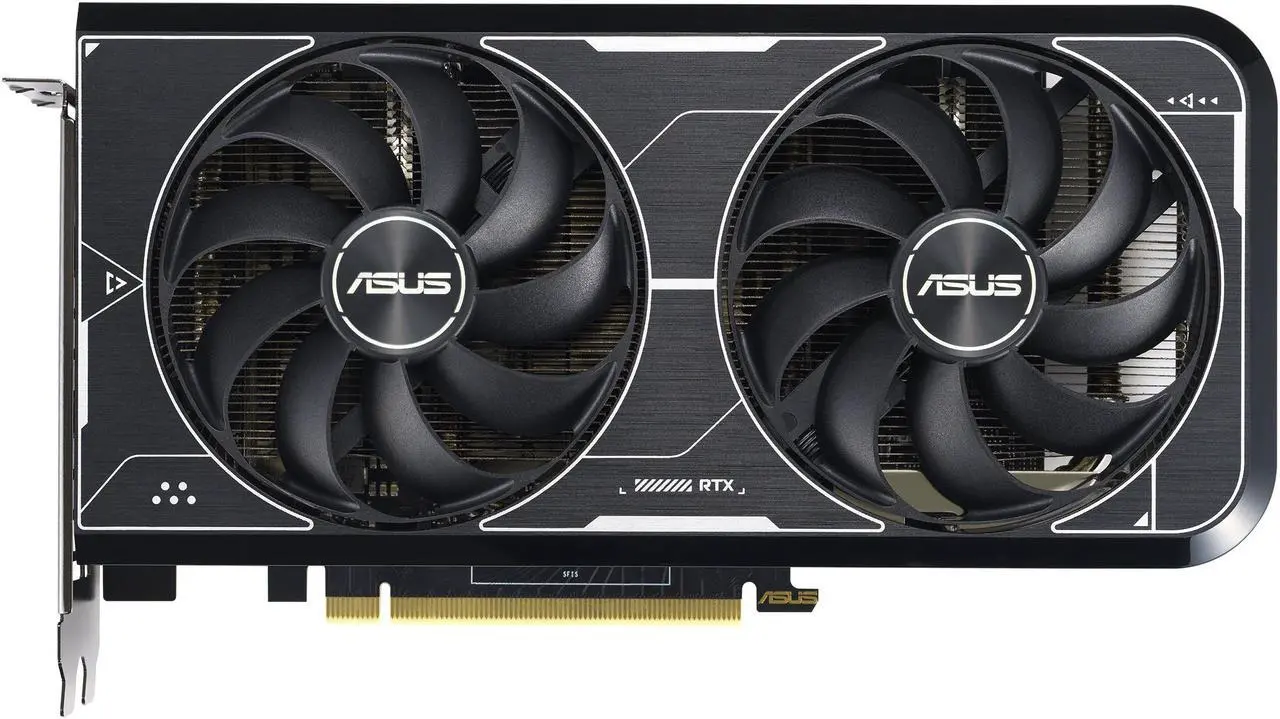 Main image of ASUS Dual NVIDIA GeForce RTX 3060 Ti Graphics Card (PCIe 4.0, 8GB GDDR6X memory, HDMI 2.1, DisplayPort 1.4a, 2-slot design, Axial-tech fan design, 0dB technology) DUAL-RTX3060TI-8GD6X
